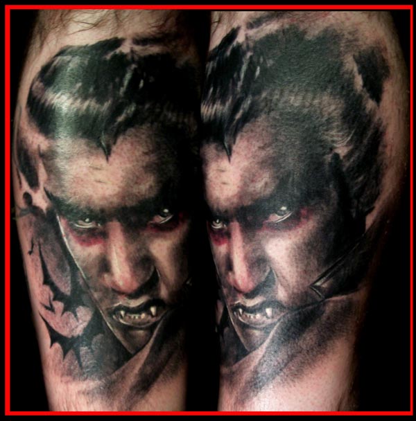Tattoos - Vampire Elvis - 20800